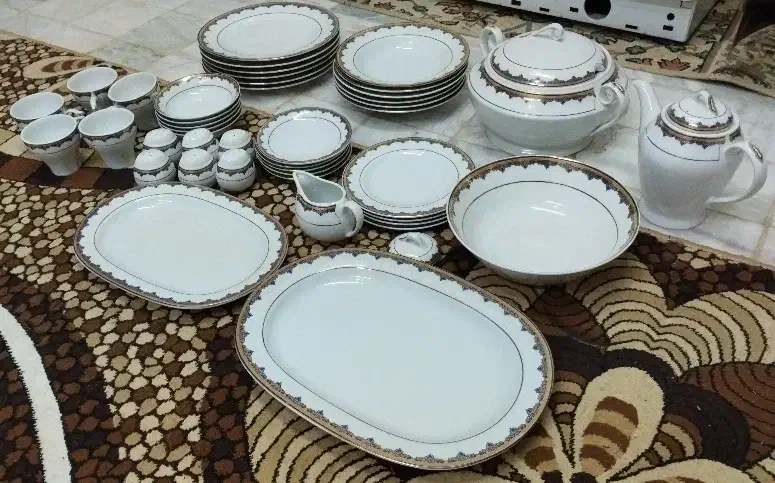 ست چینی ۶ نفره|ظروف سرو و پذیرایی|قم, انصارالحسین|دیوار