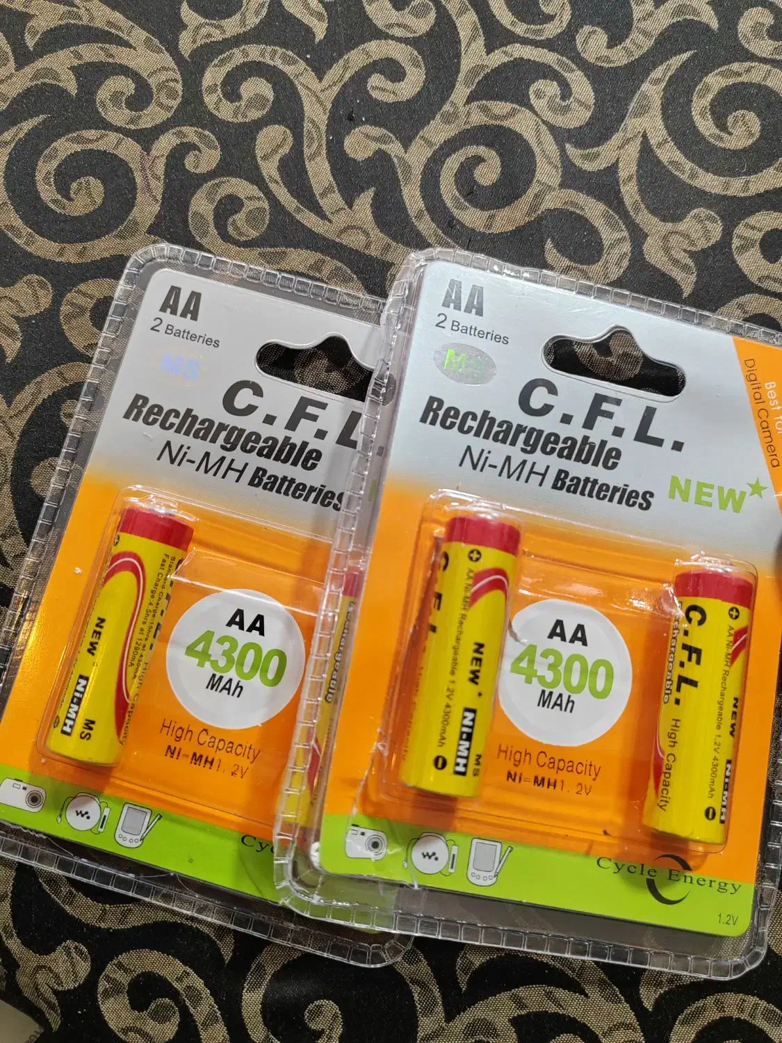 باطری شارژی قلمی 4300 همراه با شارژر|قطعات و لوازم جانبی رایانه|رشت, سعدی (تختی)|دیوار