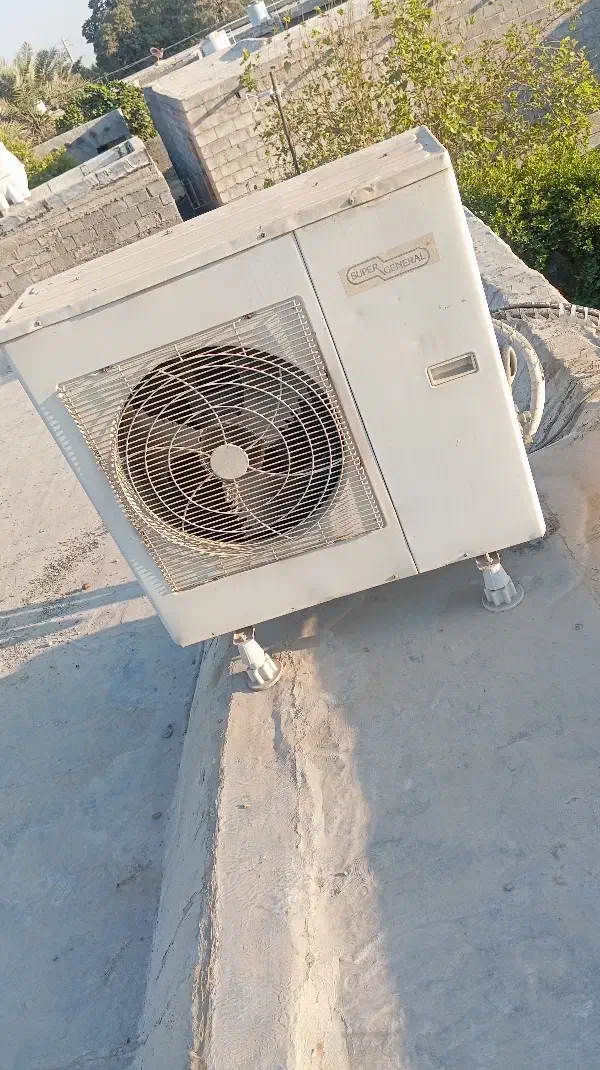 کولر اسپلیت  سوپر جنرال|کولر گازی و فن‌کوئل|میناب, |دیوار