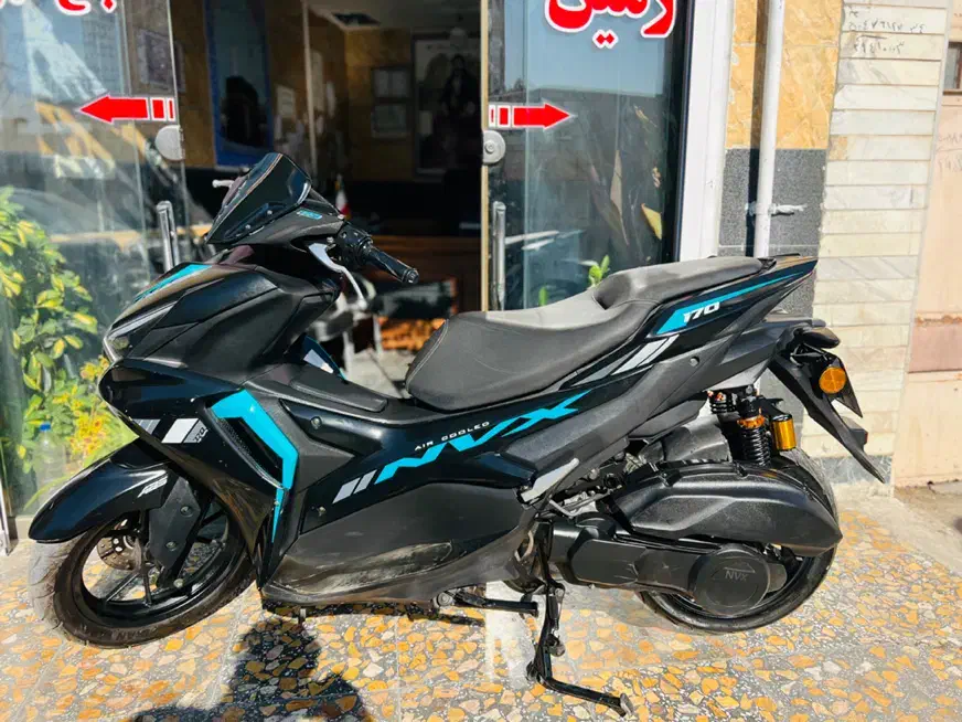 موتور NvX 170 بدون خط خش|موتورسیکلت|شیراز, شهرک سعدی|دیوار