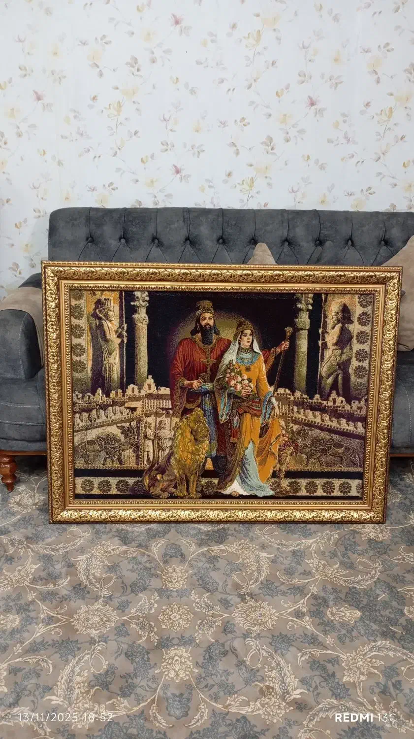 تابلو کوروش کبیر|تابلو، نقاشی، عکس|محمدیه-قزوین, |دیوار