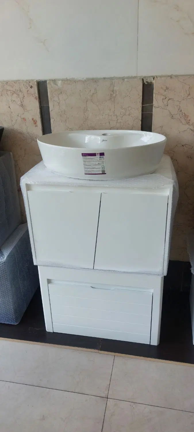 روشویی کابینتی PVC آینه باکس فول ست پی وی سی|لوازم سرویس بهداشتی|تهران, ائمه اطهار|دیوار