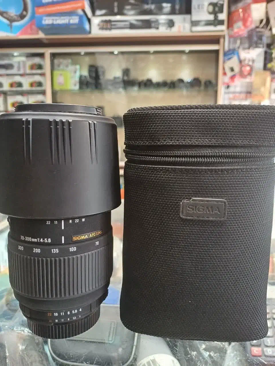 لنز سیگما|دوربین عکاسی و فیلمبرداری|قم, صفائیه|دیوار