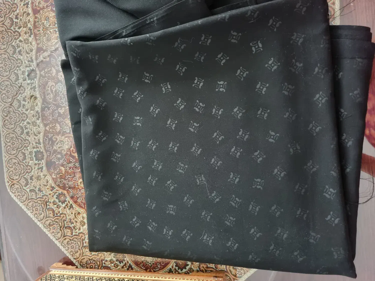 دو عدد پارچه چادری مشکی|لباس|تهران, شهرآرا|دیوار