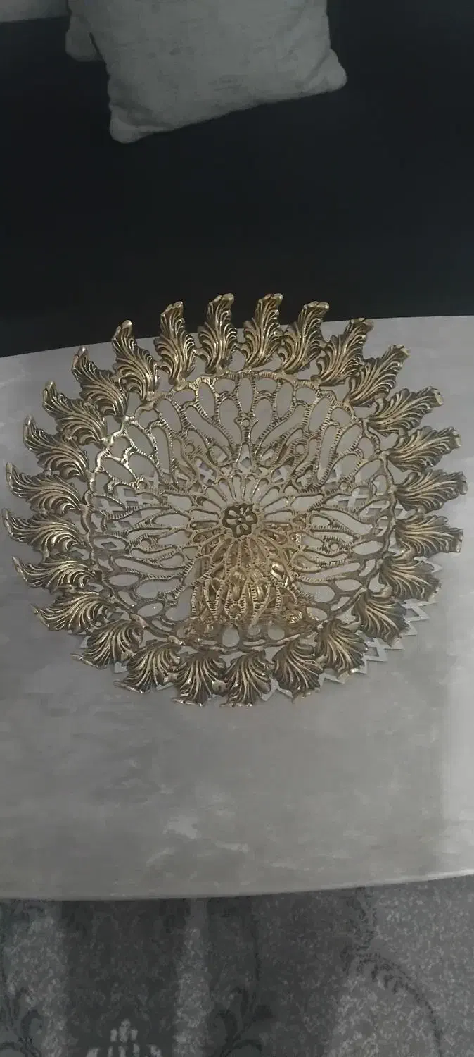 جامیوه ای برنجی سنگین وزن|ظروف سرو و پذیرایی|ری, فیروزآباد|دیوار