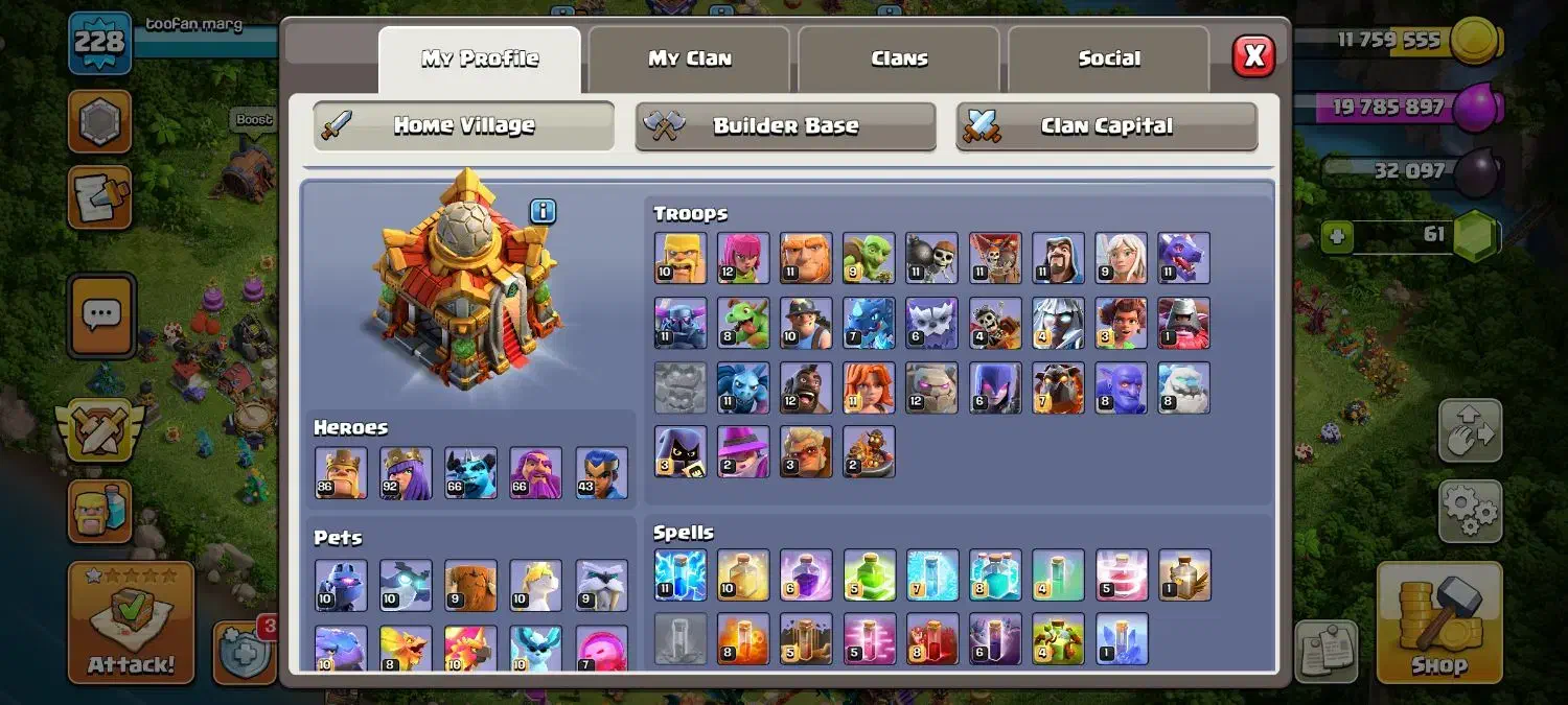 کلش اف کلنز تان|کنسول، بازی ویدئویی و آنلاین|زهک, |دیوار