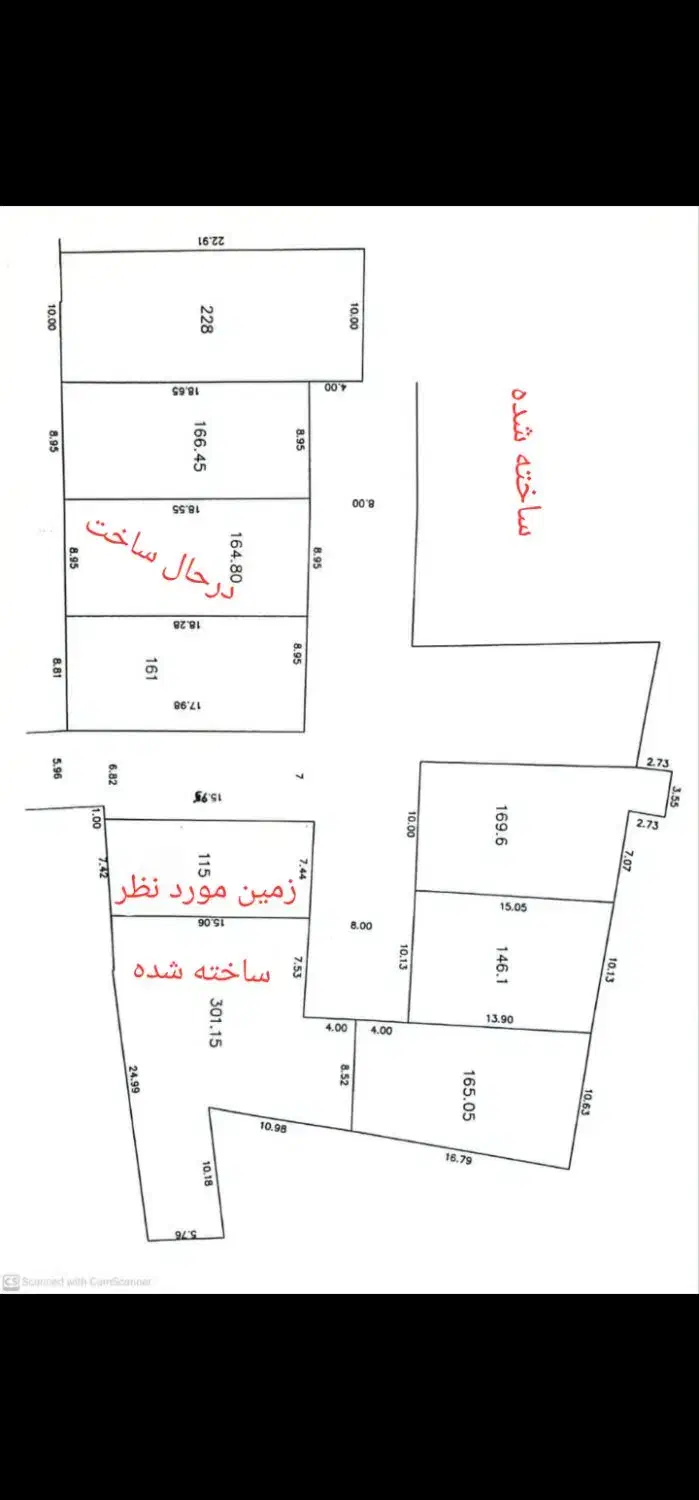 قواره زمین|فروش زمین و ملک کلنگی|بافق, |دیوار
