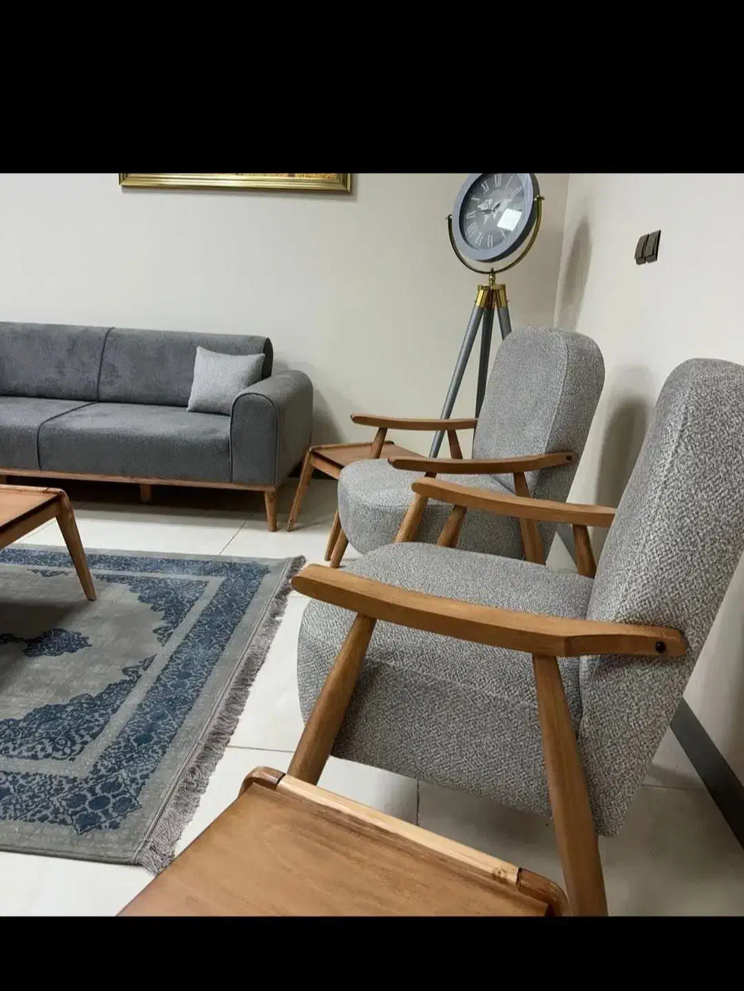 مبل راحتی مینیمال|مبلمان خانگی و میز عسلی|رباط‌کریم, رباط‌کریم|دیوار