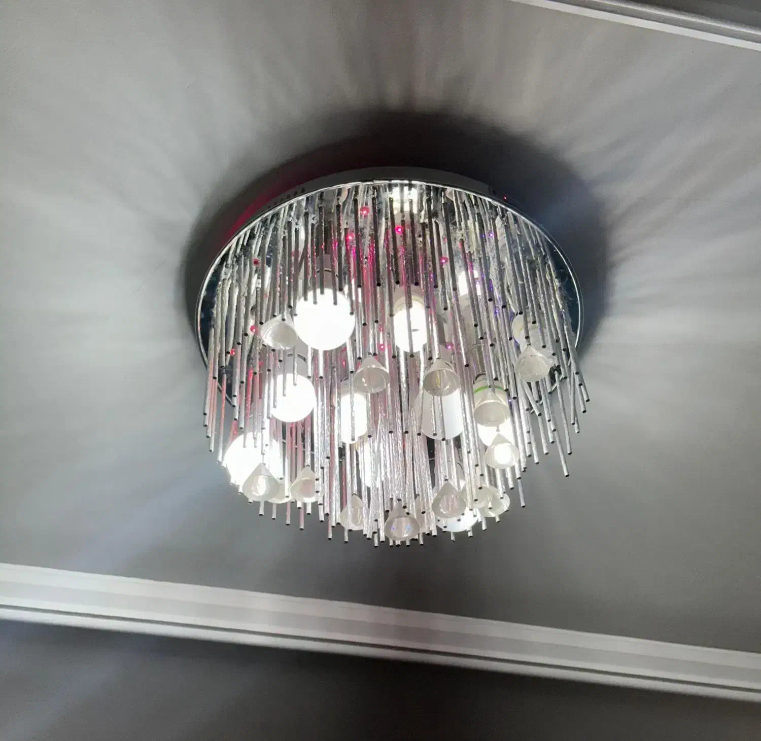 لوستر سقفی کنترل دار فلش خور|لوستر و چراغ آویز|تهران, سلسبیل شمالی|دیوار