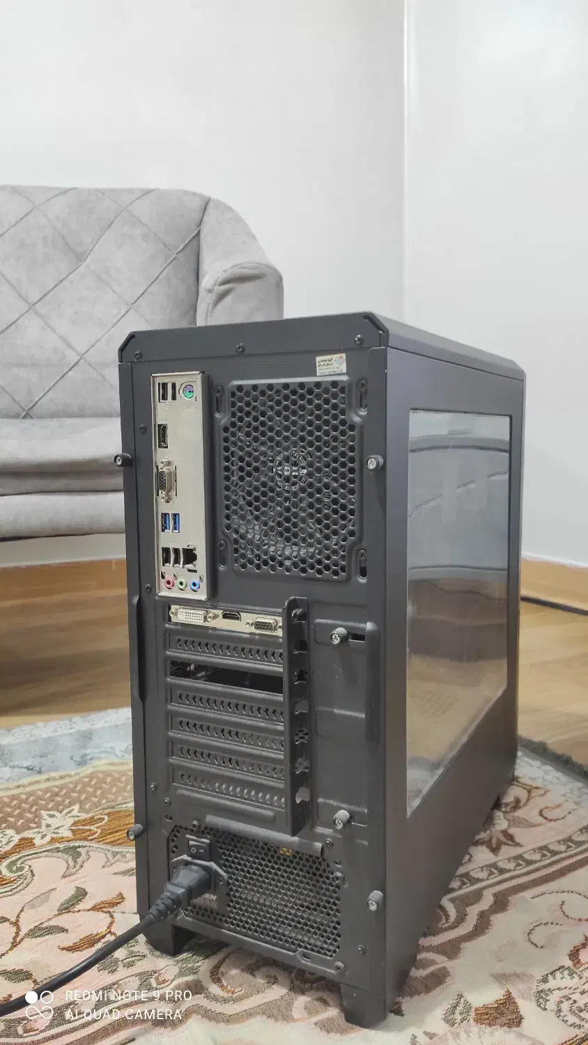 کیس نسل ۱۲ فوق العاده کم کار و تمیز|رایانه رومیزی|ساری, |دیوار