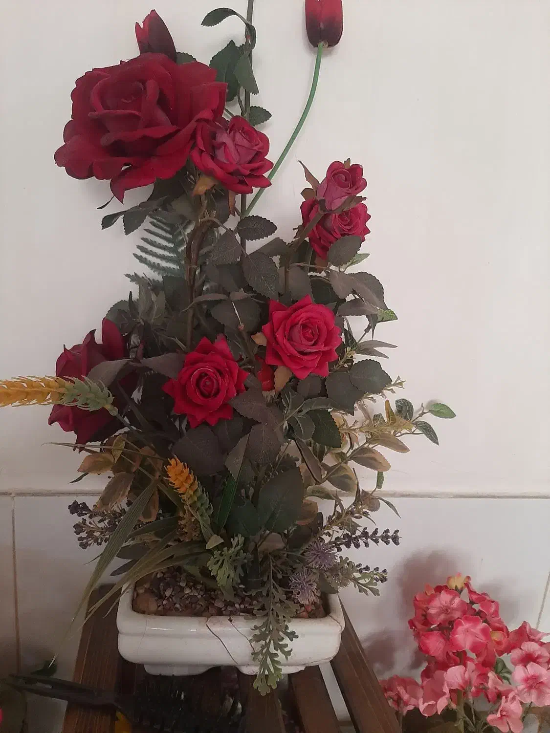 گل مصنوعی|گل مصنوعی|اراک, |دیوار