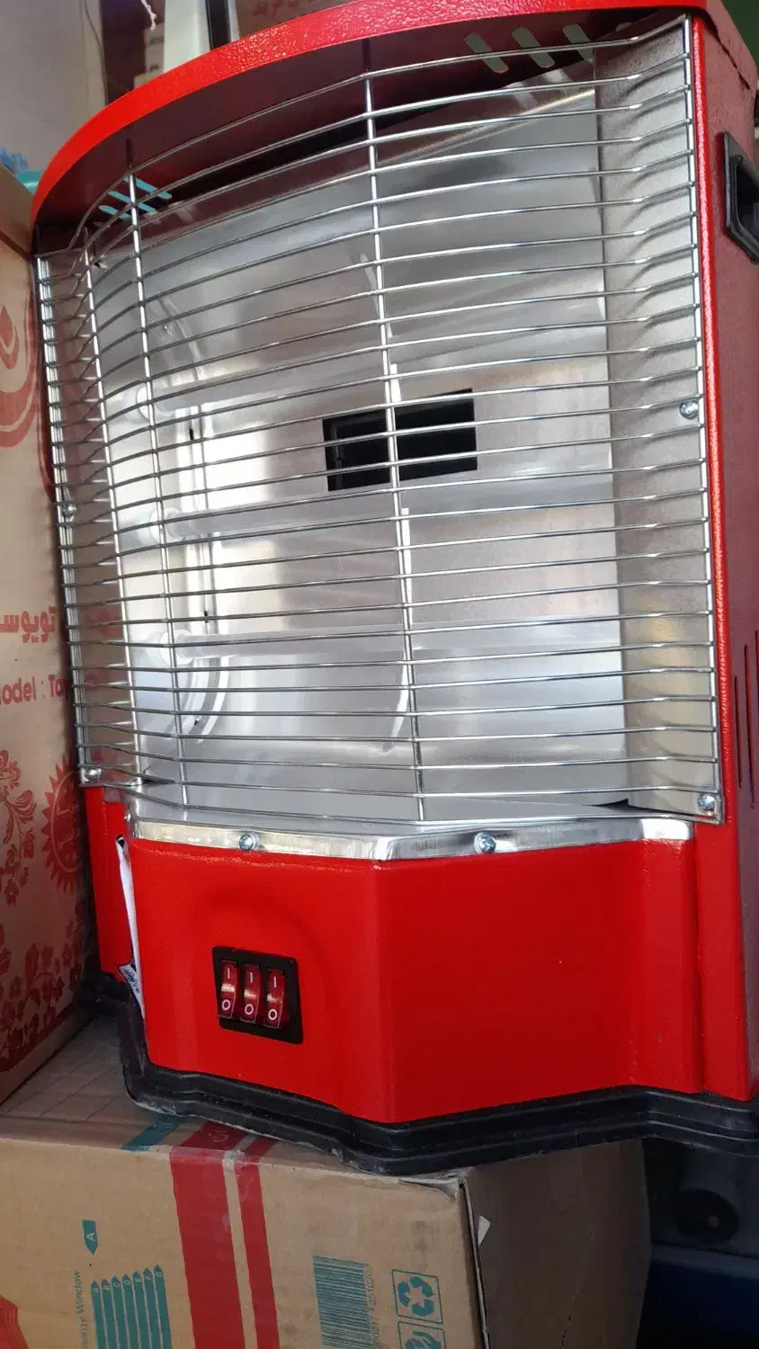 کوارتز بخاری برقی فن دار هیتر برقی فن دار|بخاری، هیتر، شومینه|کرمانشاه, |دیوار