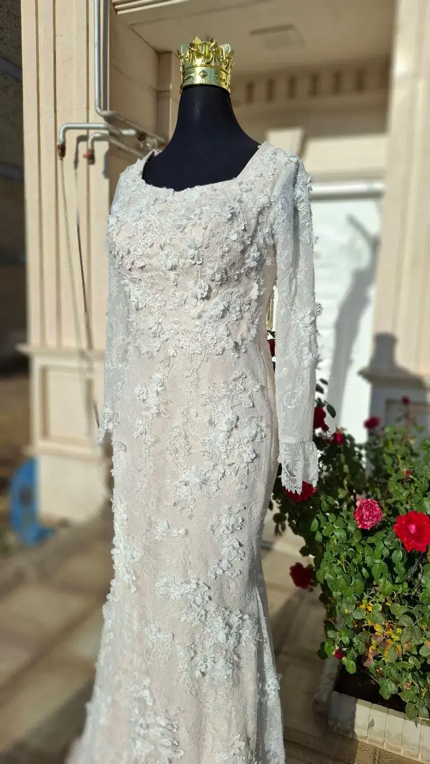 فروش لباسعروس تن اول و دوم با مناسبترین قیمت|لباس|سیلوانه, |دیوار