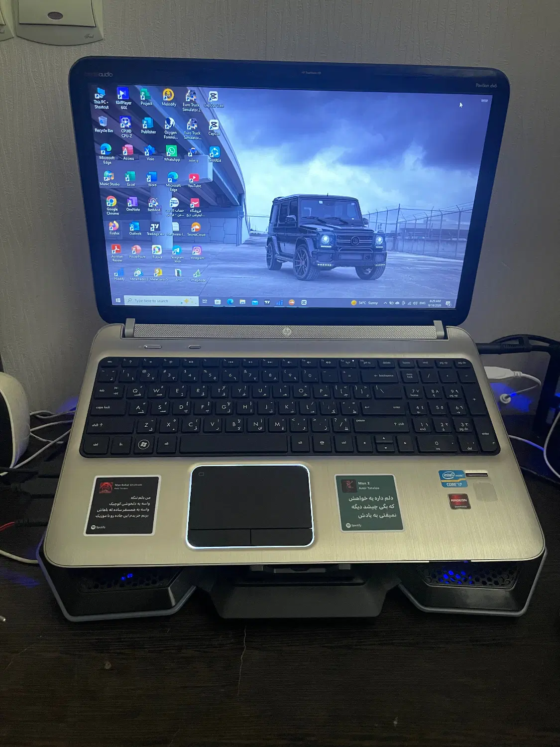 لب تاپ hp|رایانه همراه|شیراز, گلدشت معالیآباد|دیوار