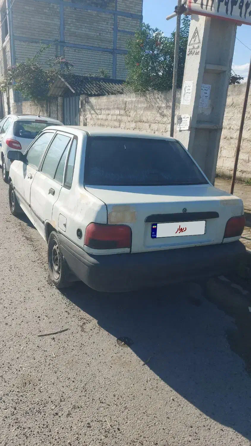 پراید ۷۸ سفید|خودرو سواری و وانت|نشتارود, |دیوار