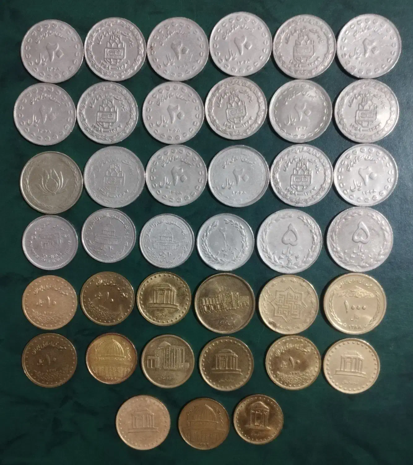 ۱۴۰ عدد سکه جمهوری|کلکسیون سکه، تمبر، اسکناس|مشهد, آزادشهر|دیوار