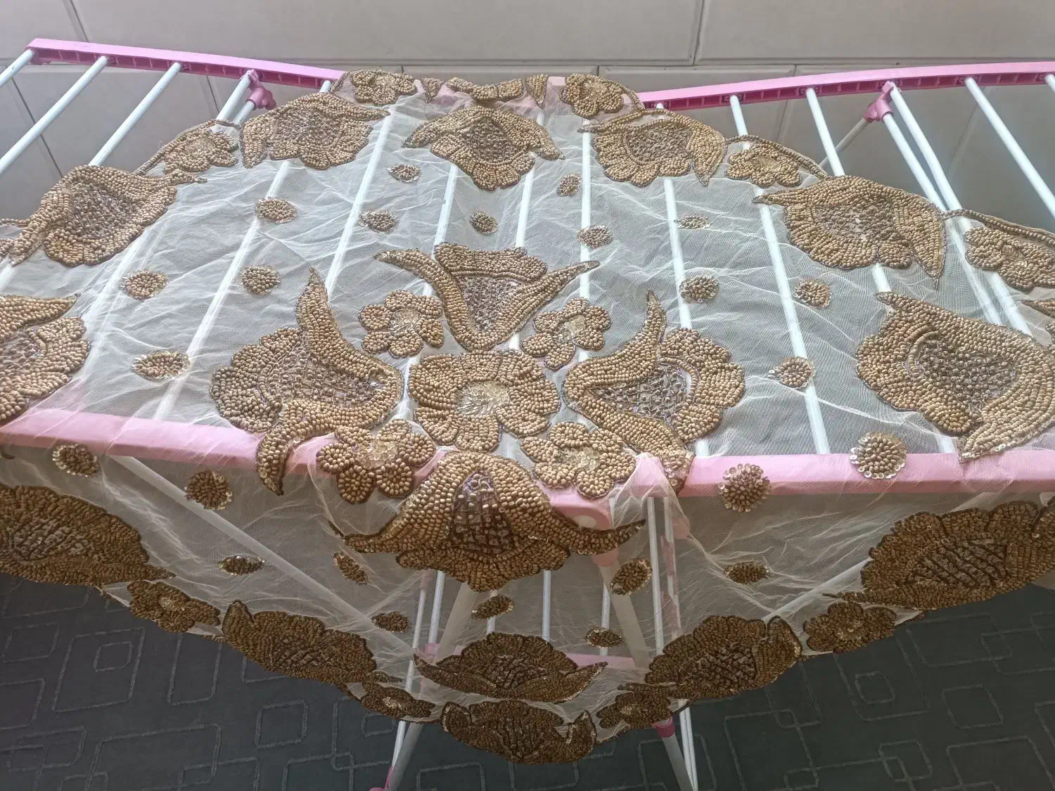 رو میزی و ساتن|پرده، رانر، رومیزی|قم, محمد آباد|دیوار