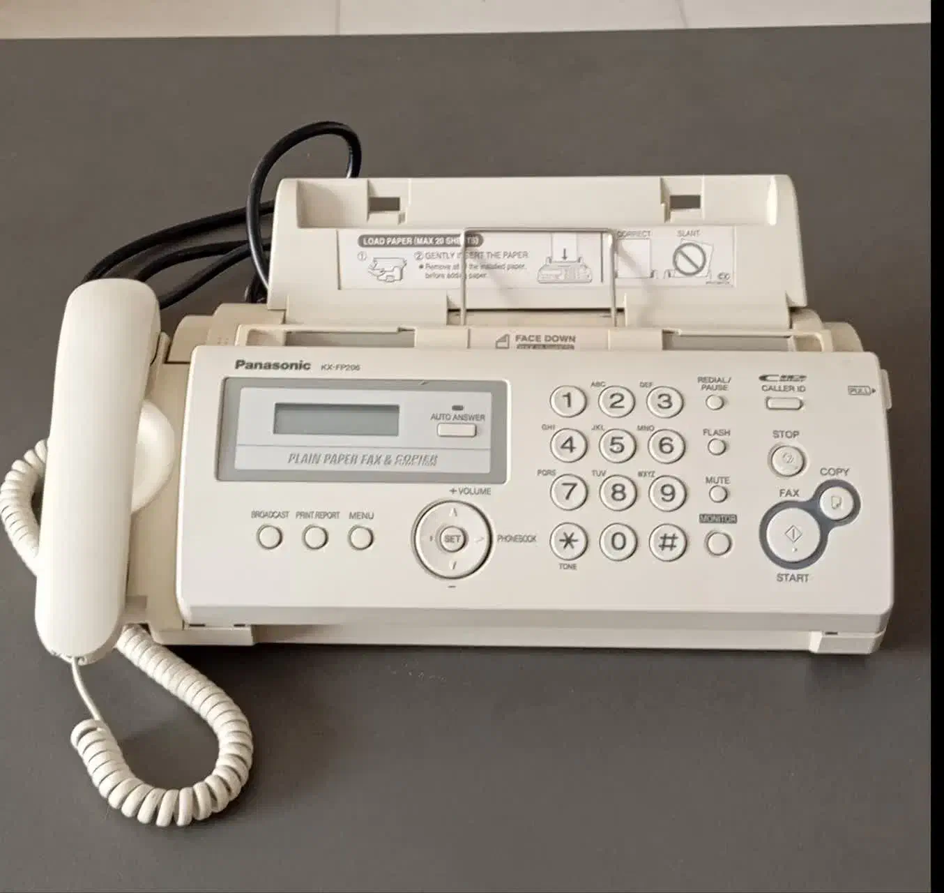 فکس پاناسونیک مدیریتی Fax KX-FP206 در حد نو|پرینتر، اسکنر، کپی، فکس|کرج, فاز ۳ مهرشهر|دیوار