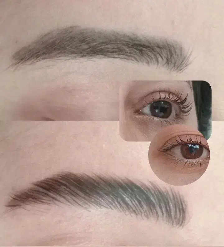 لیفت و لمینت مژه و ابرو با مواد مای لمینیشن|خدمات آرایشگری و زیبایی|رشت, حمیدیان|دیوار