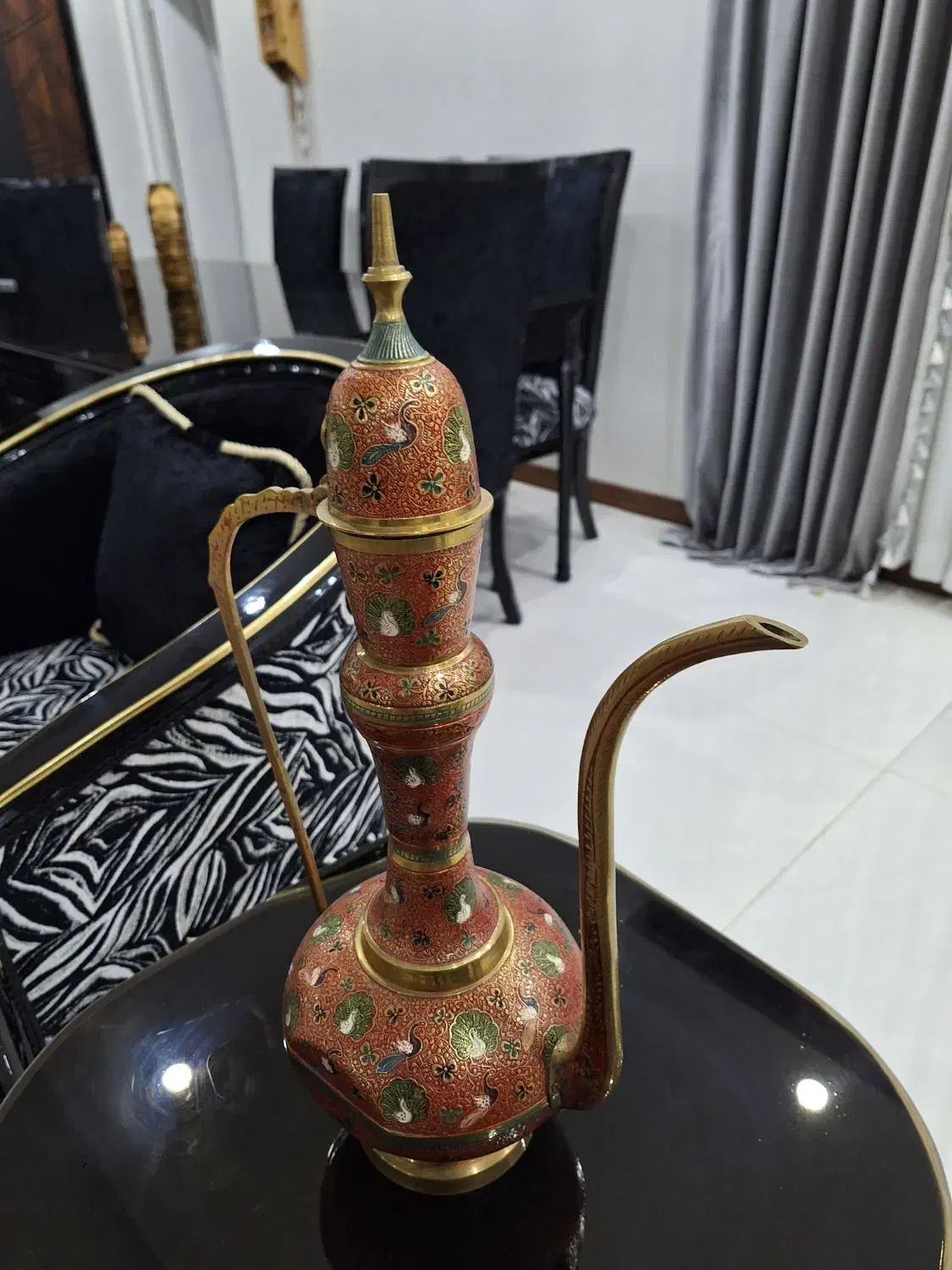 جام برنج دست ساز|کلکسیون اشیاء عتیقه|تهران, افسریه شمالی|دیوار