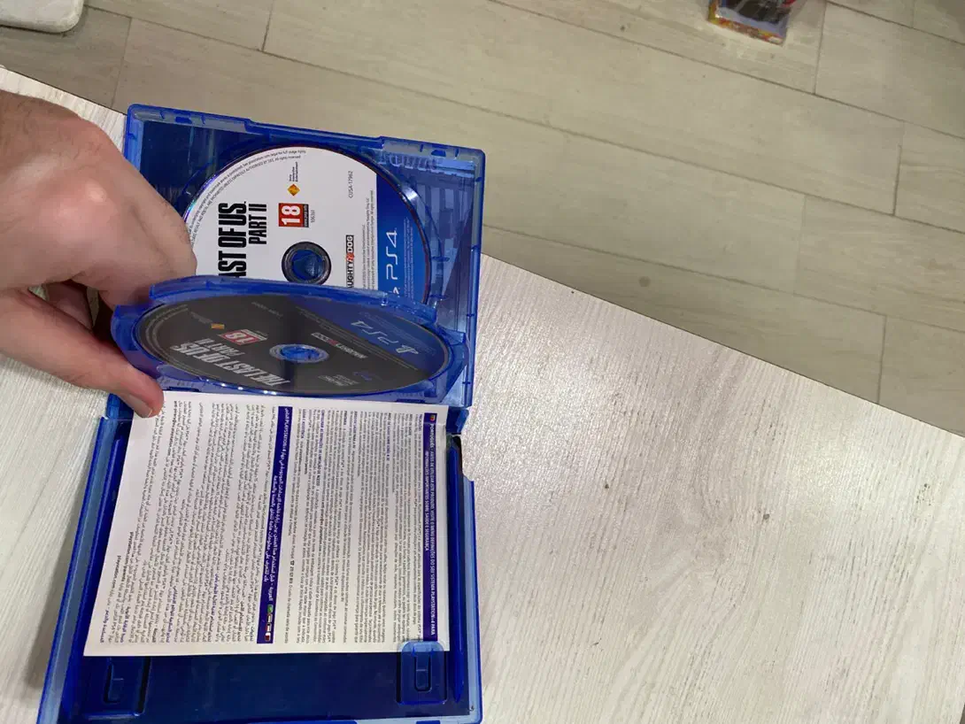دیسک بازی the last of us part 2 مخصوص ps4|کنسول، بازی ویدئویی و آنلاین|آمل, |دیوار