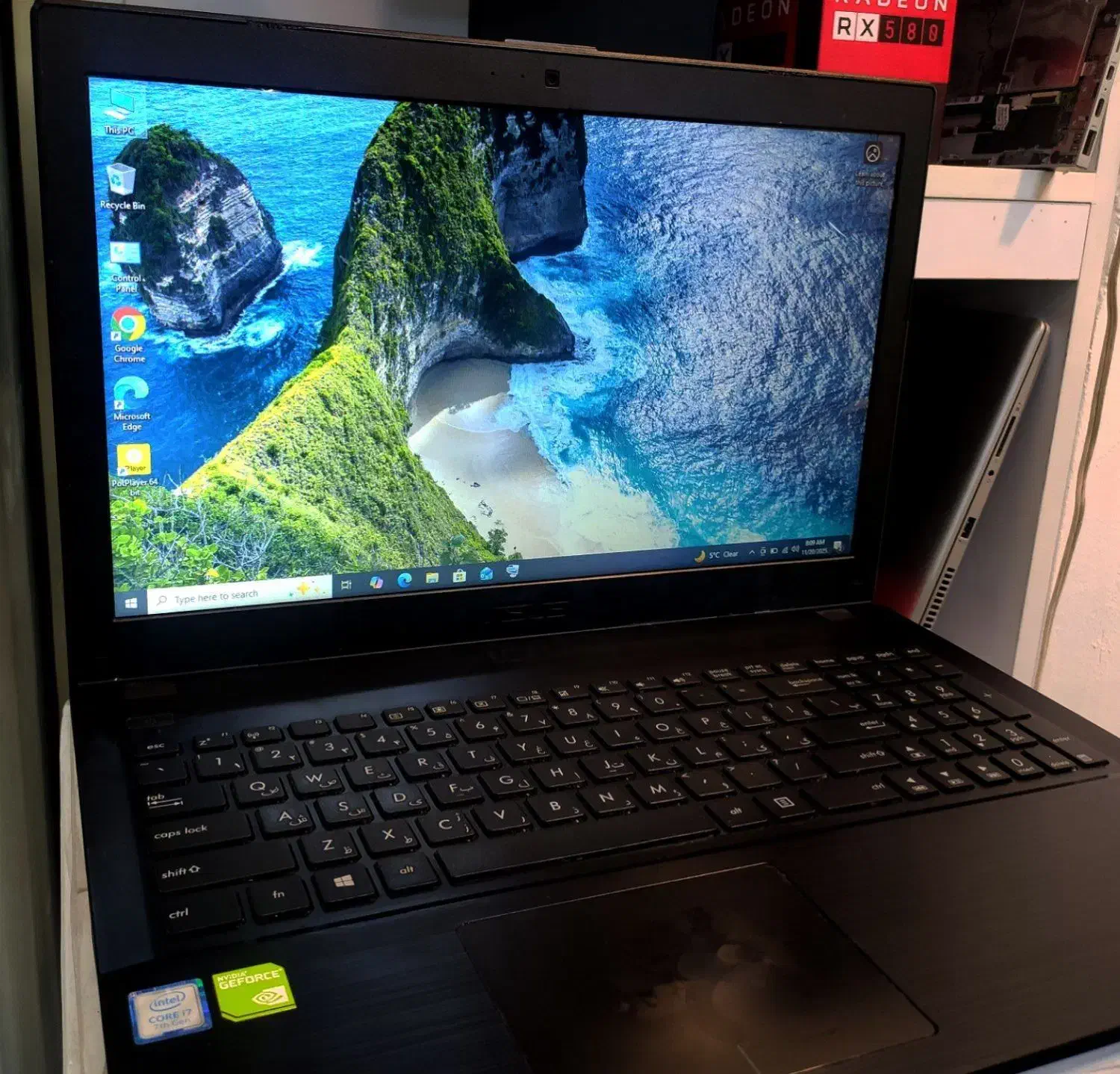 لپ تاپ 15.6اینچی asus p2540.کارکرده تمیز|رایانه همراه|تبریز, |دیوار