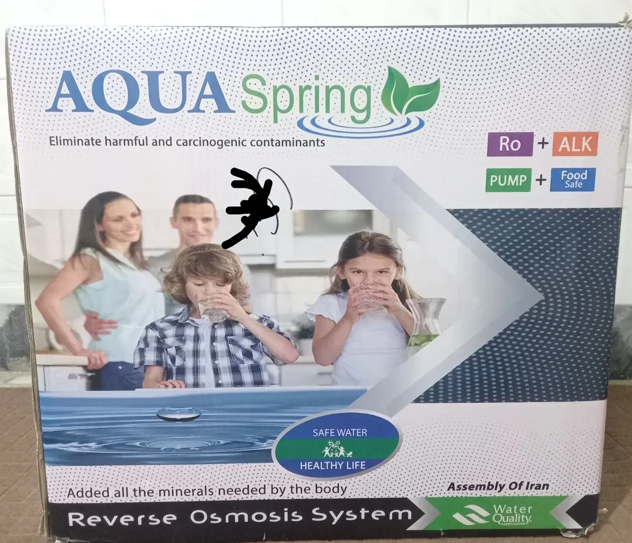 دستگاه تصفیه آب آکوا با قیمت خیلی مناسب|آبسردکن و تصفیه آب|ایوان, |دیوار