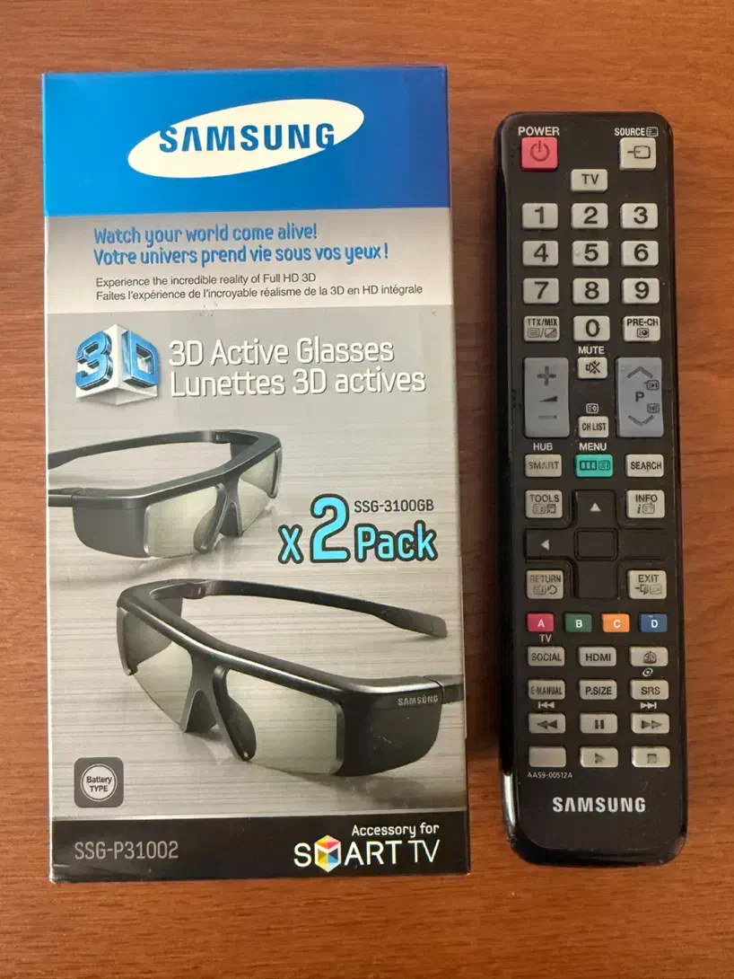 کنترل تلویزیون و عینک سه بعدی|تلویزیون و پروژکتور|ارومیه, |دیوار