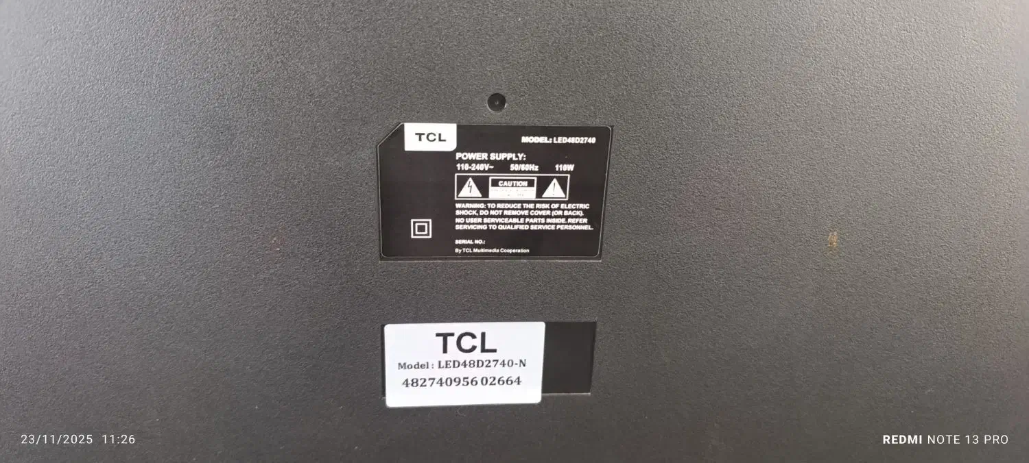 تلویزیون TcL|تلویزیون و پروژکتور|سیرجان, |دیوار