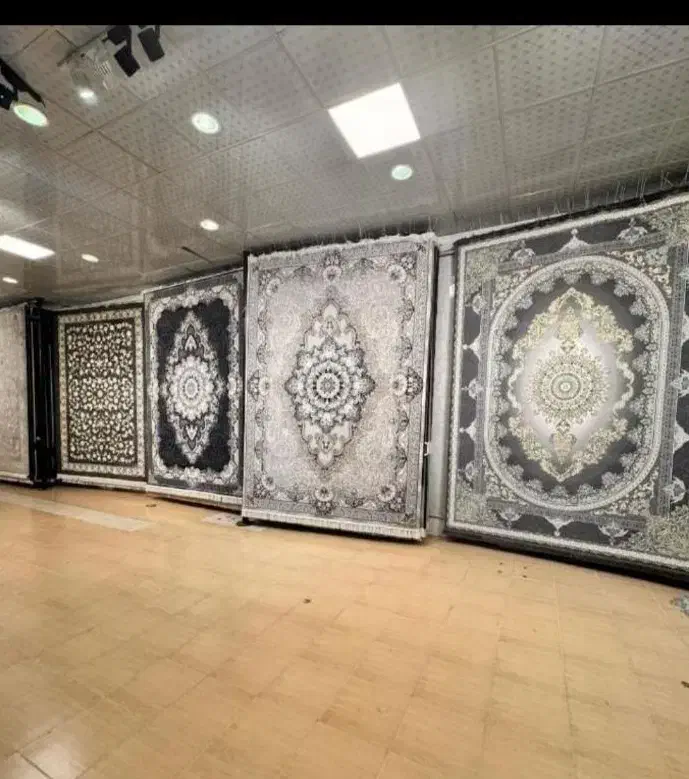 فرش کاخ سلطنتی طوسی سورمه ایی ۱۲۰۰سال|فرش|بوشهر, |دیوار