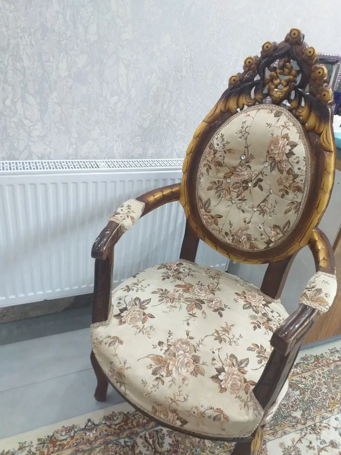 دوعددمبل سلطنتی|مبلمان خانگی و میز عسلی|جوانرود, |دیوار