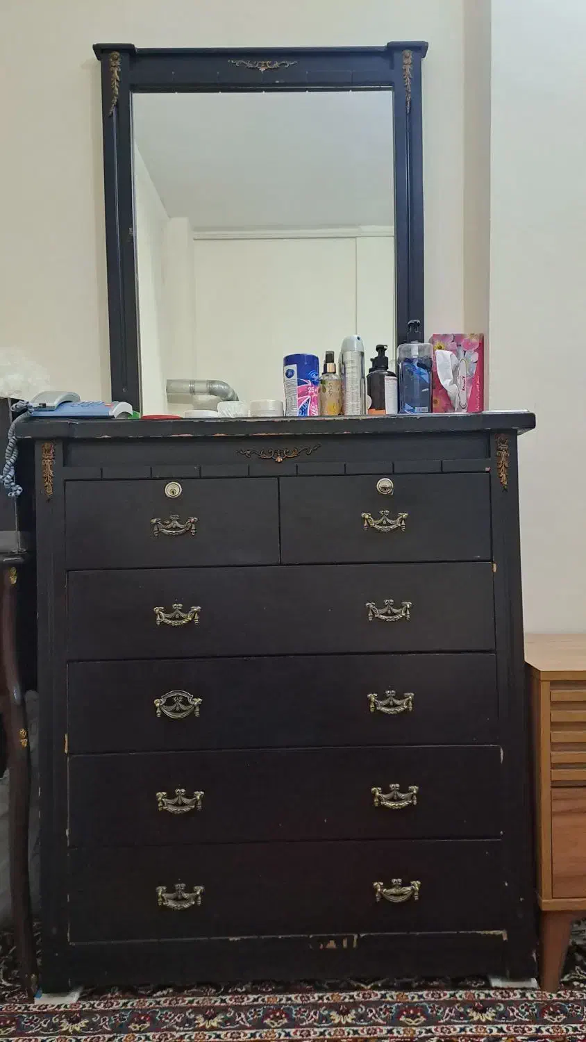 دراور ۵ کشو تمیز|جاکفشی، کمد، دراور|اراک, |دیوار