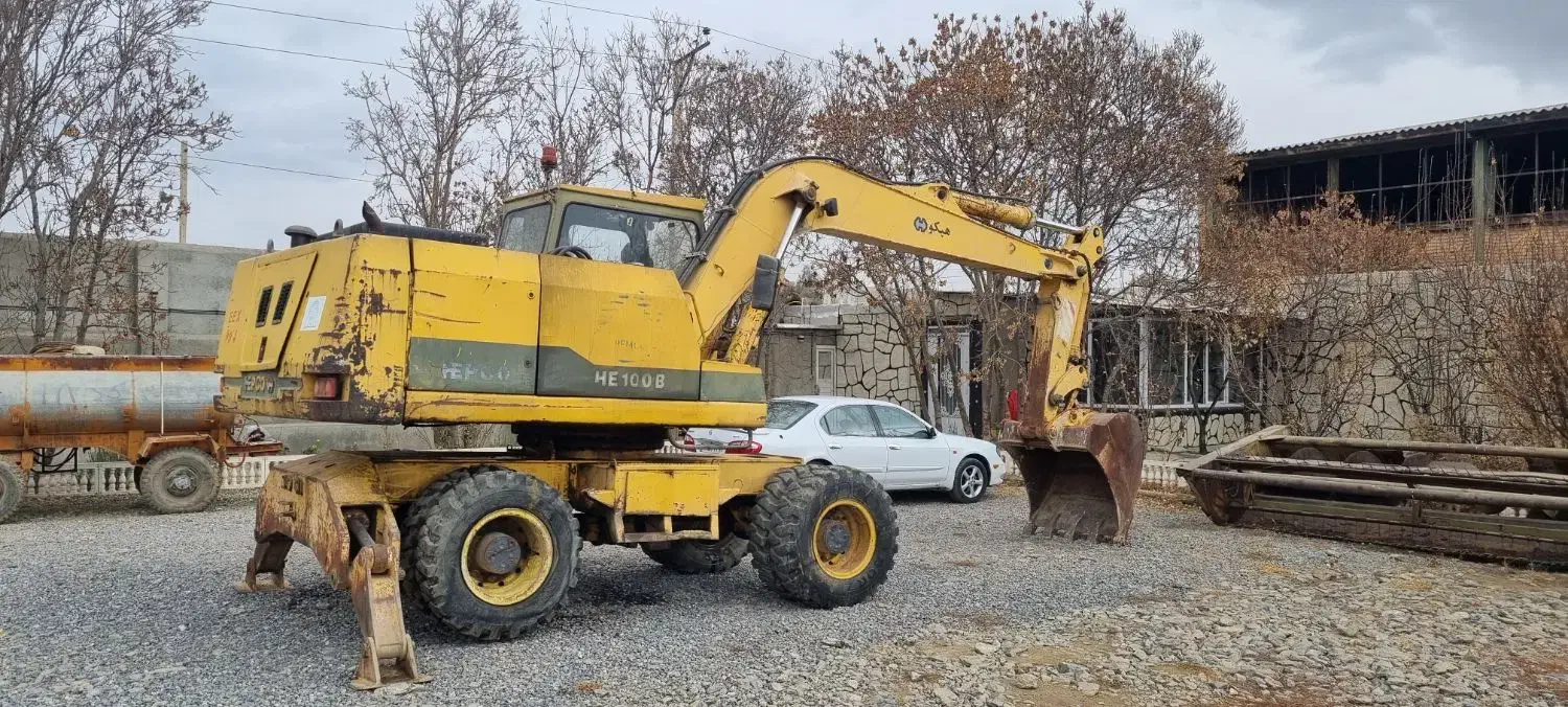 بیل HE100 لاستیکی هپکو خشک|خودرو سنگین|تهران, پردیسان|دیوار