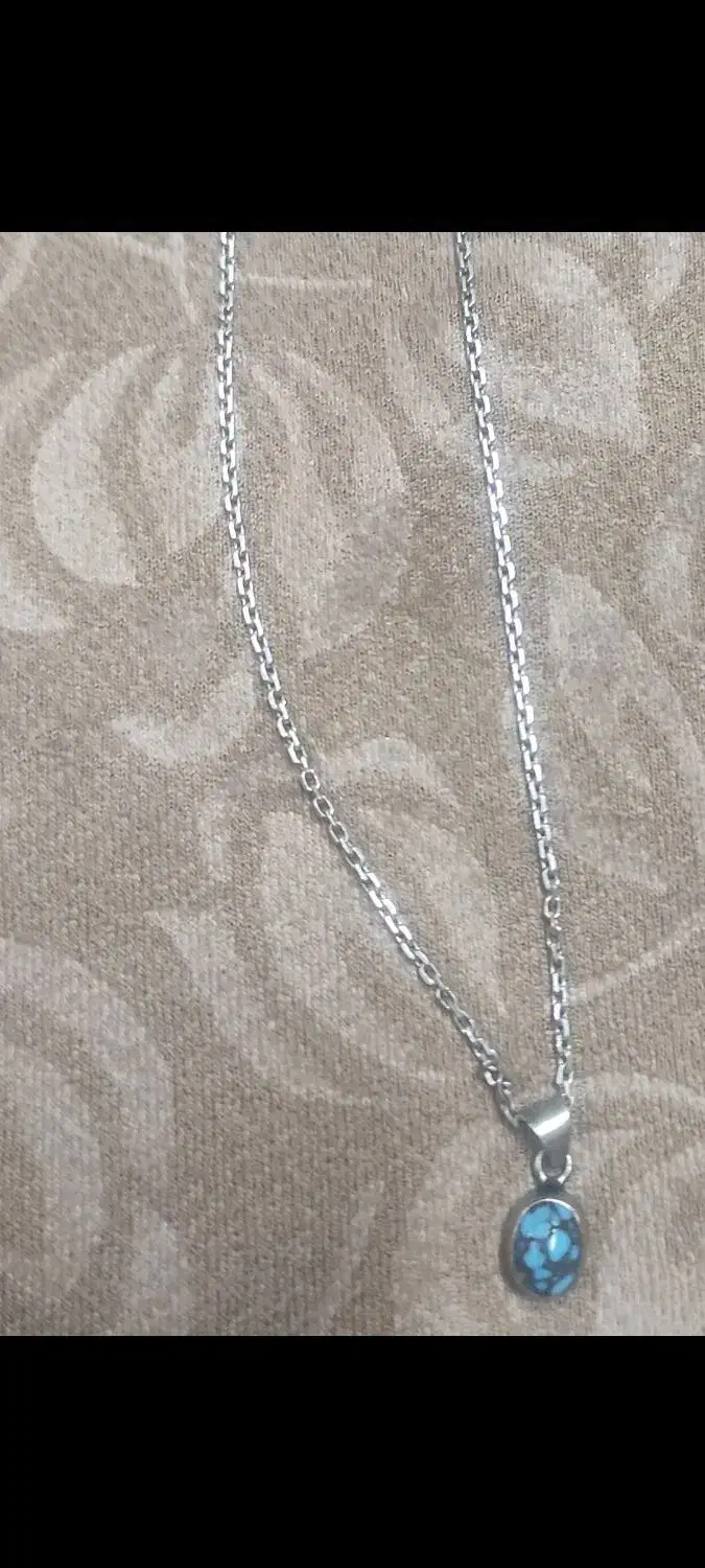 گردنبند همراه با پلاک نقره|جواهرات|تهران, فدک|دیوار