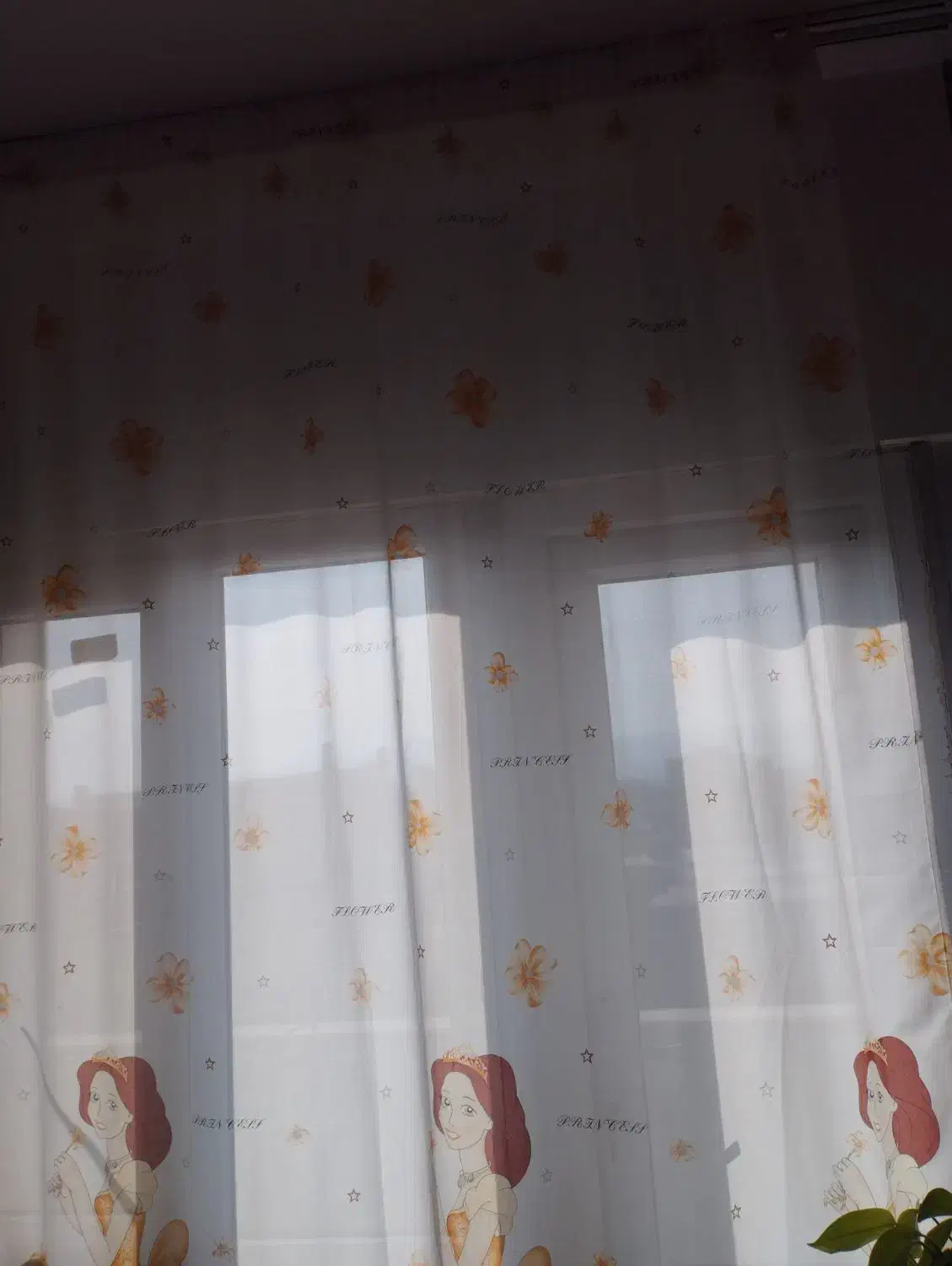 پرده حریر ، توری اتاق کودک|پرده، رانر، رومیزی|قوچان, |دیوار