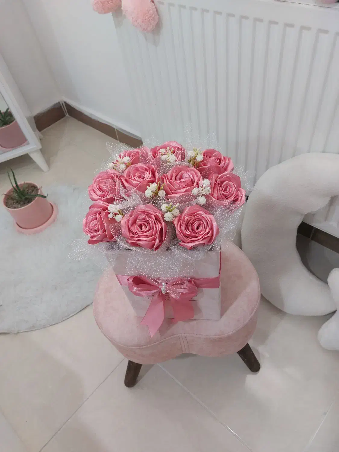 گل رز ربانی|گل مصنوعی|ارومیه, |دیوار