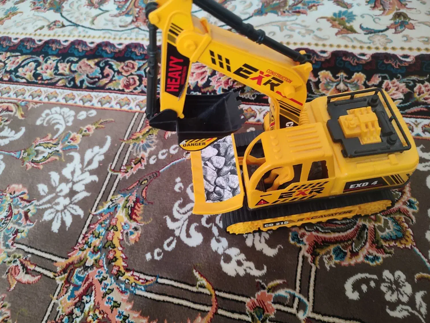 بیل مکانیکی قدرتی|اسباببازی|فولادشهر, C3|دیوار