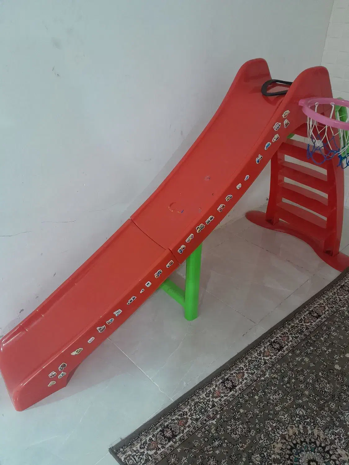 سرسره پنج پله سالم|اسباب‌بازی بچه|آمل, |دیوار