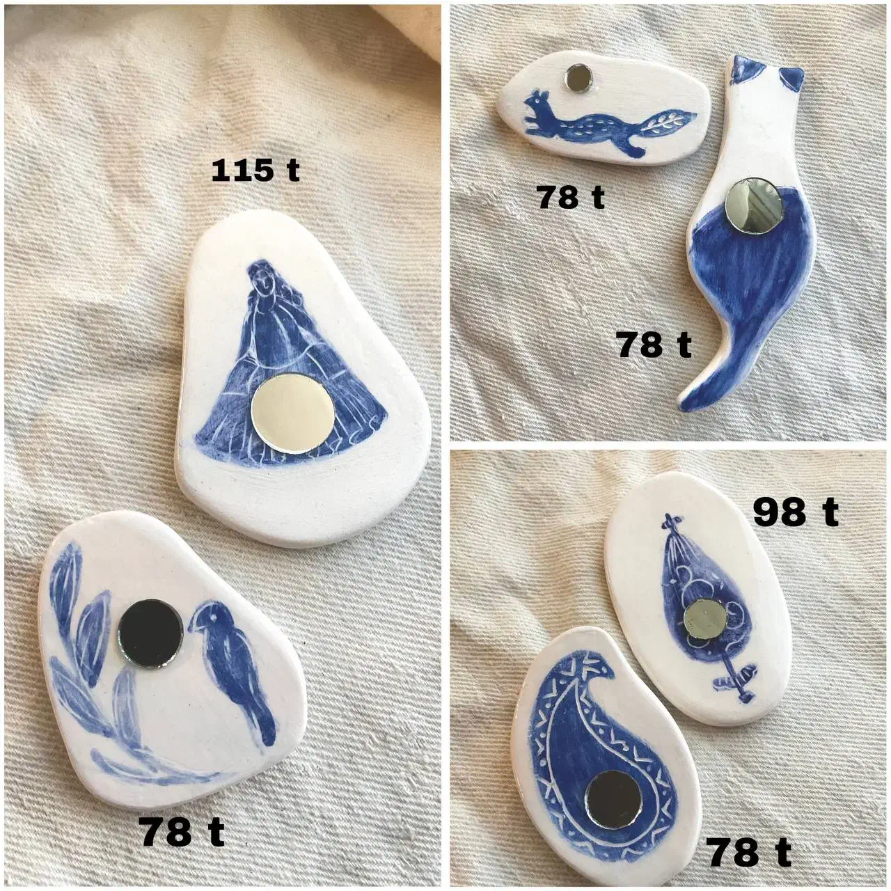 مگنت سرامیکی دستساز|صنایع دستی و سایر لوازم تزئینی|تهران, ابوذر|دیوار