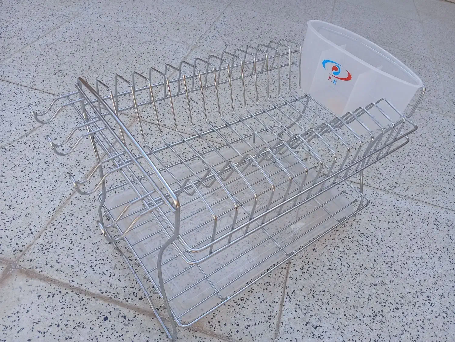 ابچک استیل زیاد استفاده نشده ۴۰۰|آب‌چکان و نظم‌دهنده ظروف|رفسنجان, |دیوار