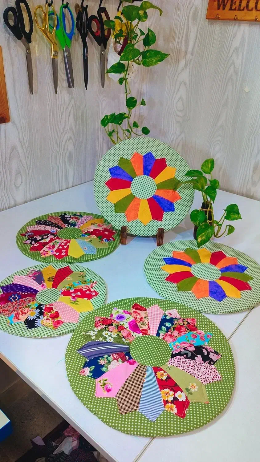 چهل تیکه زیر قابلمه و زیر قوری|صنایع دستی و سایر لوازم تزئینی|تهران, زرکش|دیوار