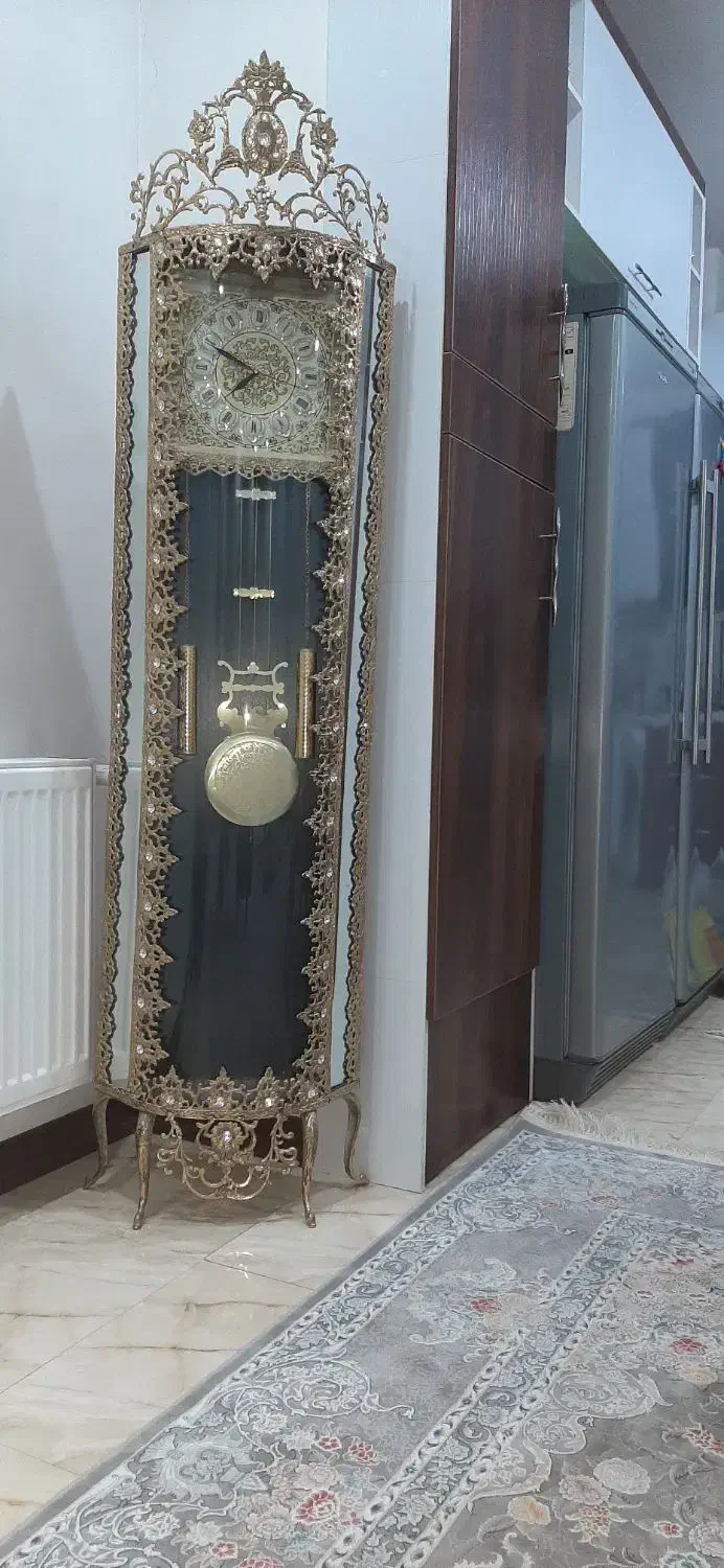 ساعت ایستاده برنزی|ساعت دیواری و تزئینی|شهریار, شهرک شاهد|دیوار