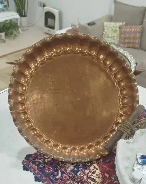 سینی مسی|ظروف سرو و پذیرایی|کرمان, |دیوار