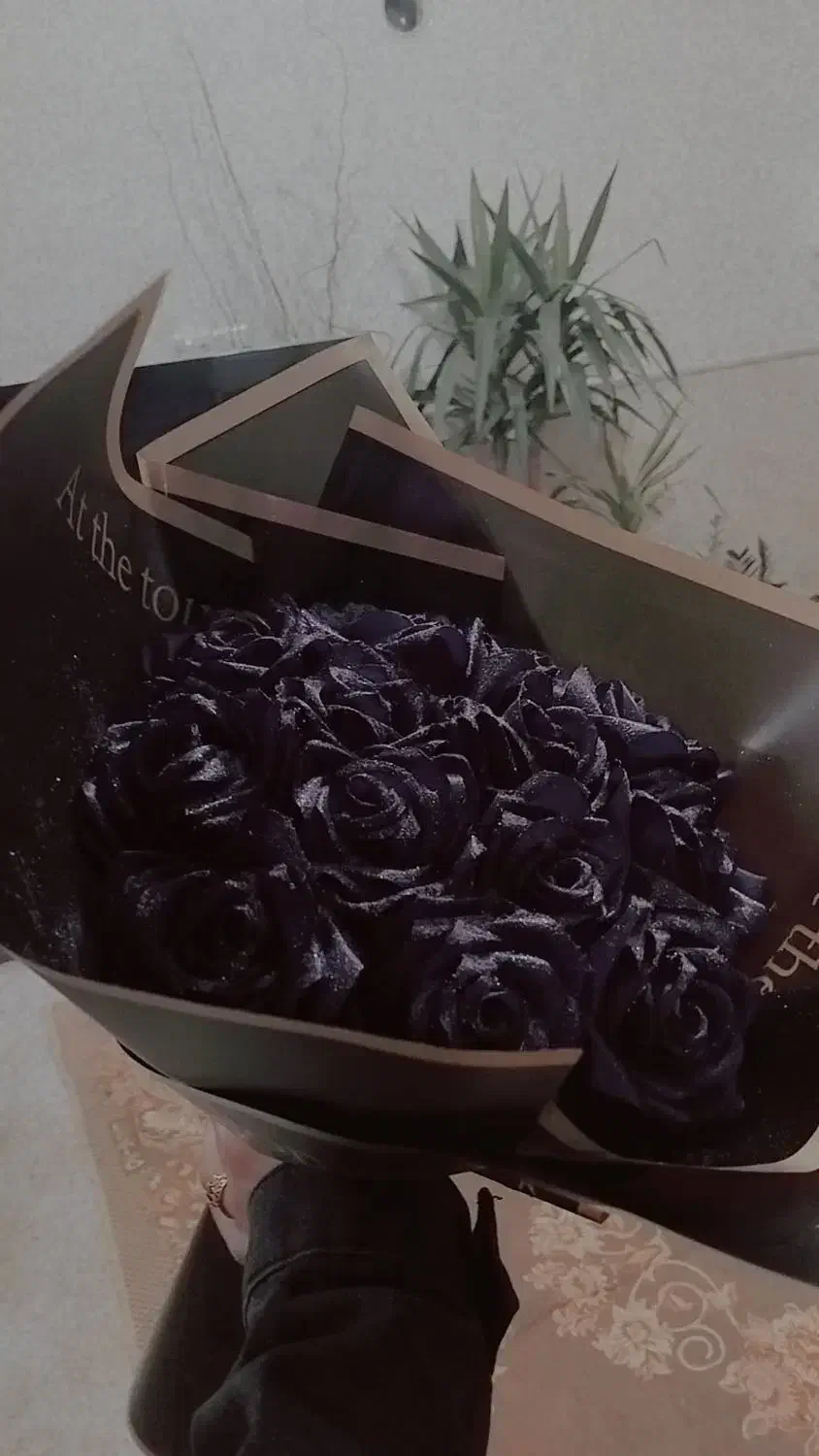 رز روبانی|گل مصنوعی|قم, شاد قلی|دیوار