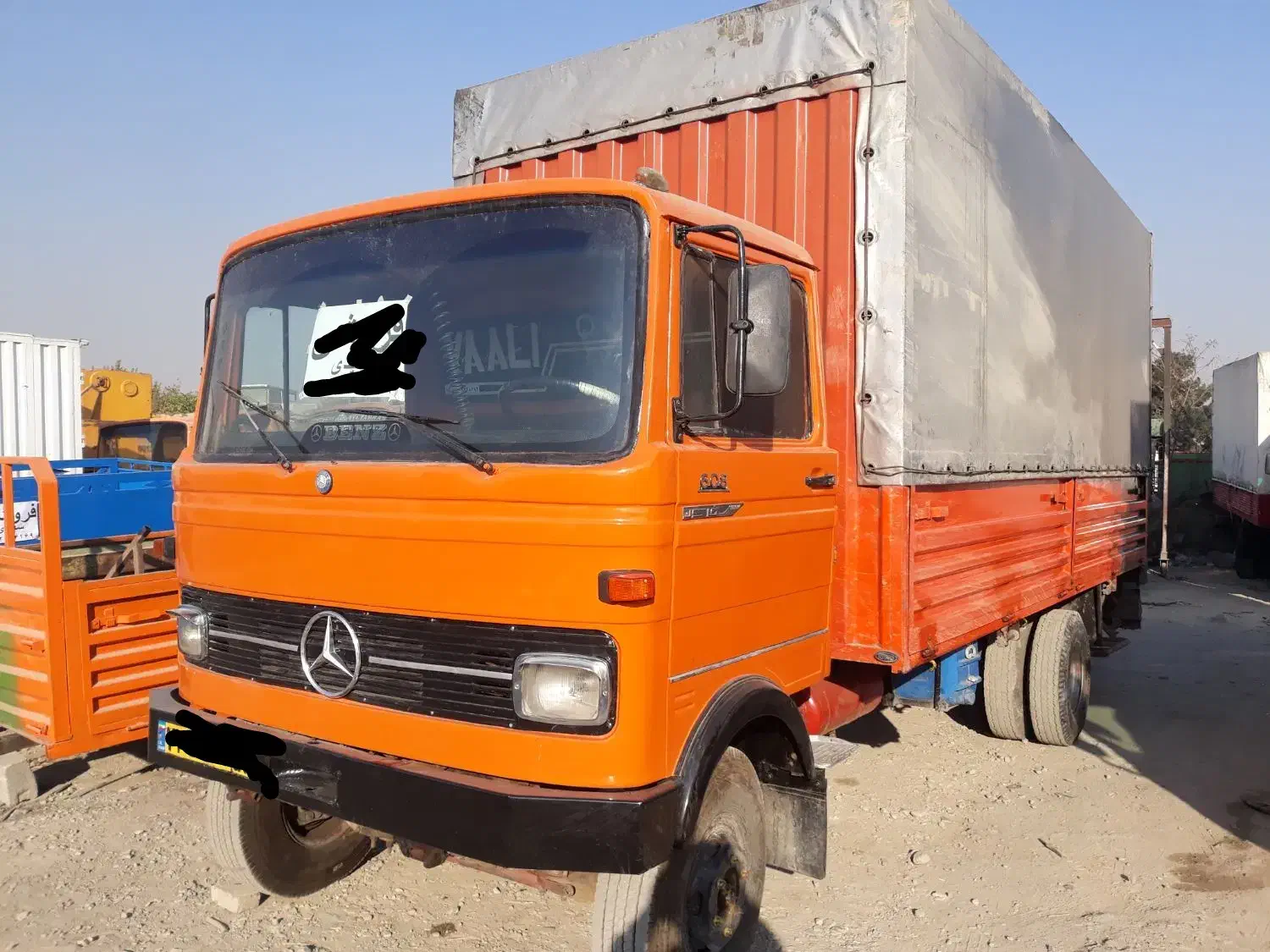 خاور۶۰۸ شاسی بلند ال پی ۴۲ فابریک مدل۵۸ درحد|خودرو سنگین|چهاردانگه (تهران), |دیوار