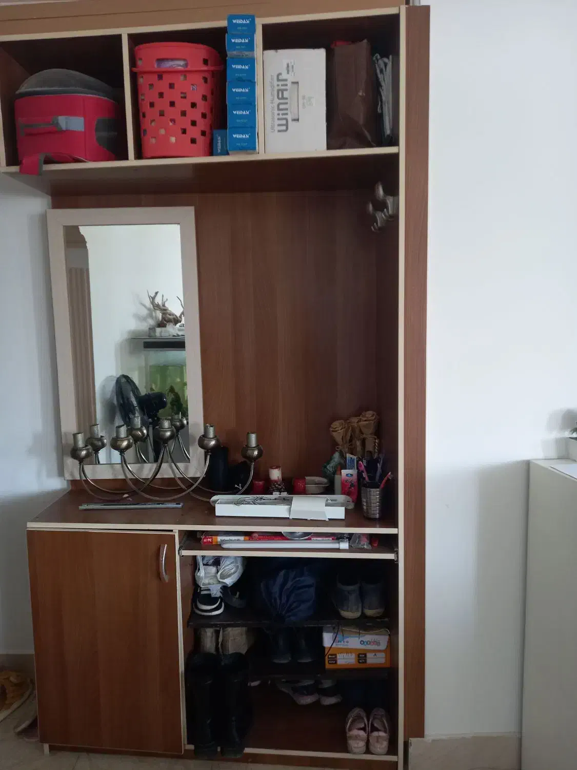 کمد دیواری|کتابخانه، شلف، قفسه‌های دیواری|بجنورد, |دیوار