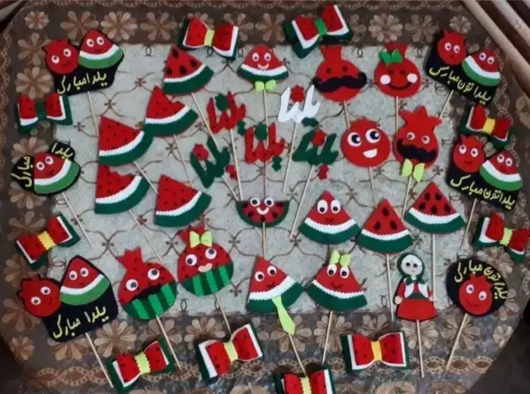 وسایل نمدی یلدایی|صنایع دستی و سایر لوازم تزئینی|کرمانشاه, |دیوار