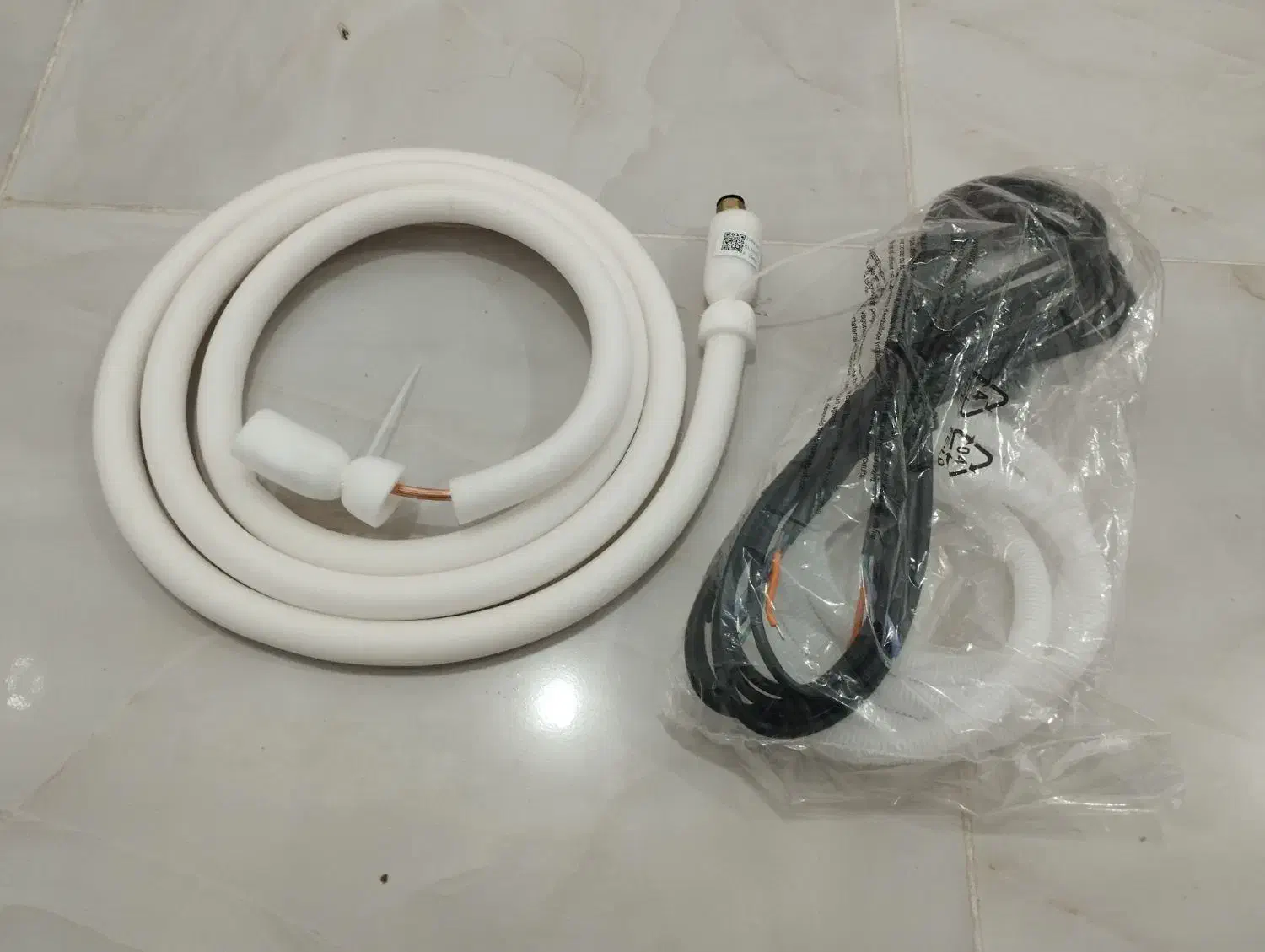 لوله مسی و کابل کولر اسپلیت ۱۲هزار|کولر گازی و فنکوئل|برازجان, |دیوار