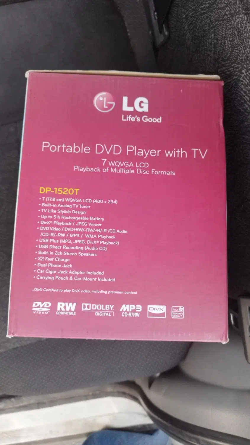 پرتابل DVD پلیر ال جی فلش خور|پخشکننده DVD و ویدیو|تهران, حر|دیوار