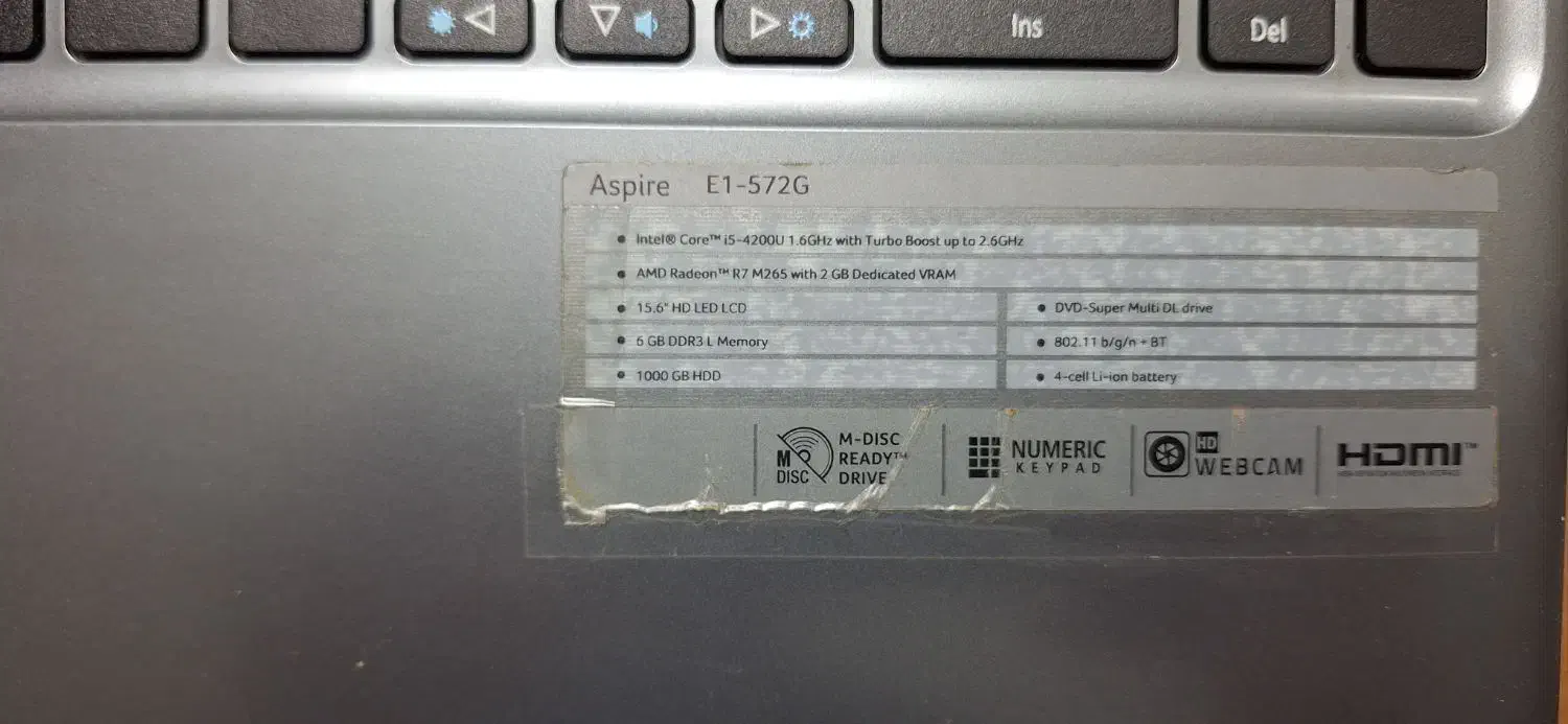 لپ تاپ ایسر|رایانه همراه|نجف‌آباد, امام خمینی|دیوار